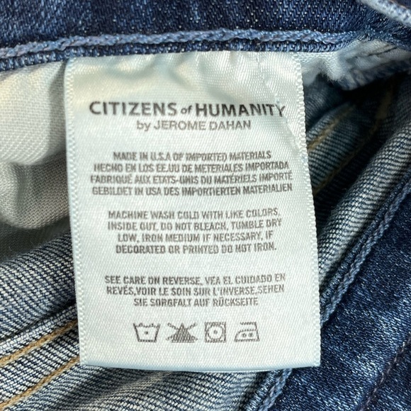 Citzens of Humanity Jeans Womens 27 Rocket Crop High Rise Skinny Western Rodeo - Picture 13 of 14